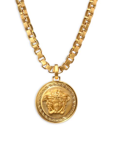 versace mens charms for chain men|Versace gold chains for men.